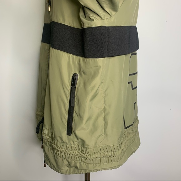 P.E Nation Man Down Hoodie Zip Up Jacket In Khaki Army Green Size S - Picture 7 of 15